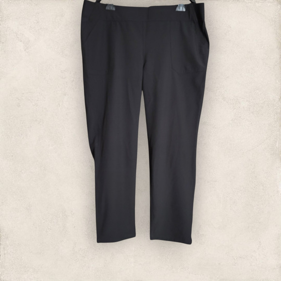 Weatherproof Comfort Stretch Performance Black Flex Waist Slim Fit Pants XXL - Picture 1 of 8